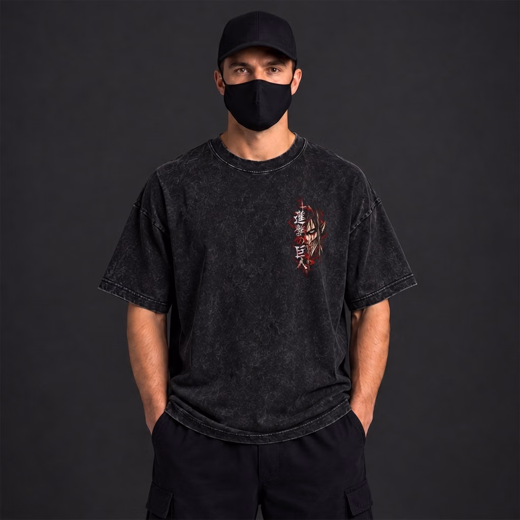 Freedom Fighter Anime Hero T-Shirt Cosplay Costume Giant Monster War Anime Merch All Over Printed Shirts