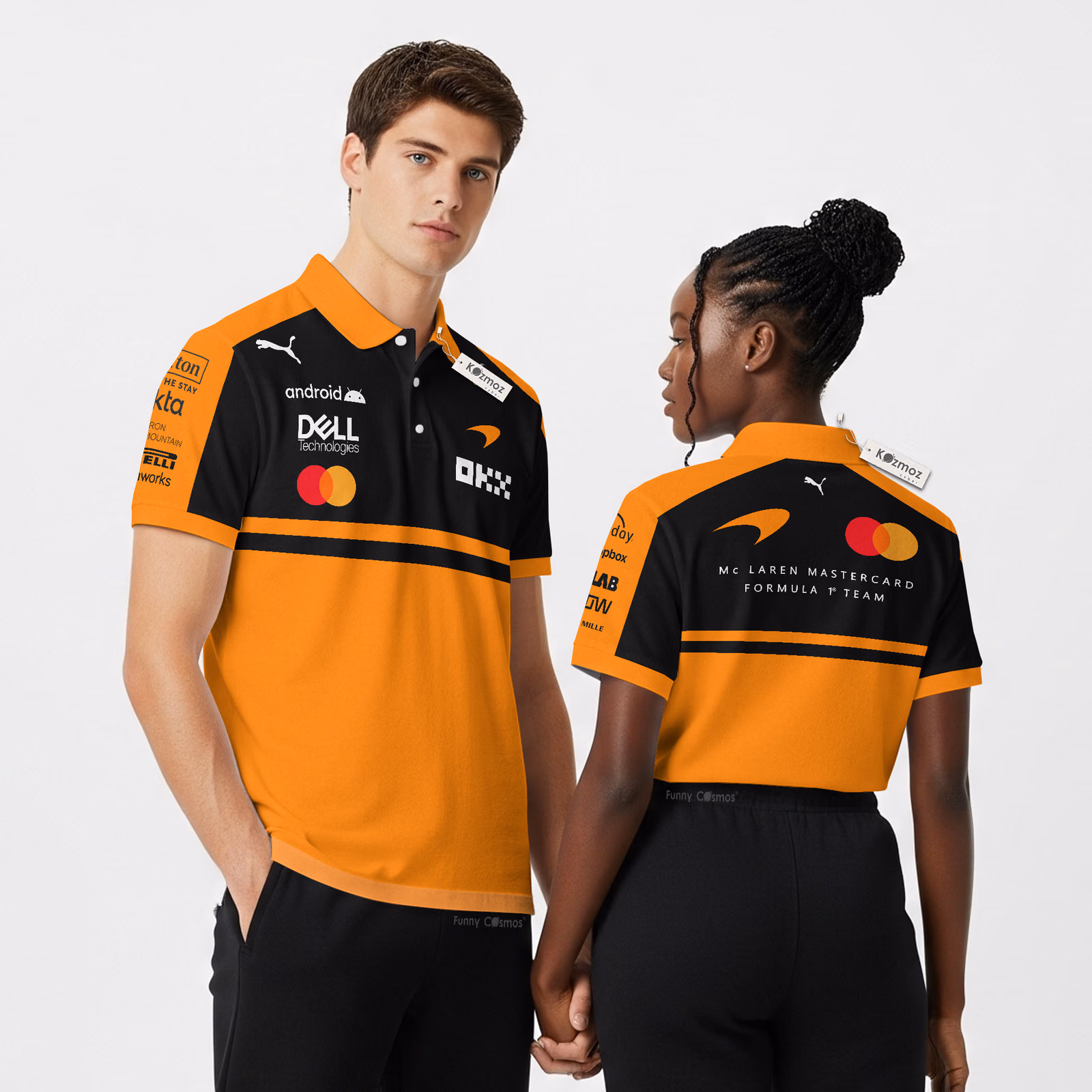 McLaren F1 2026 Custom Polo Shirt