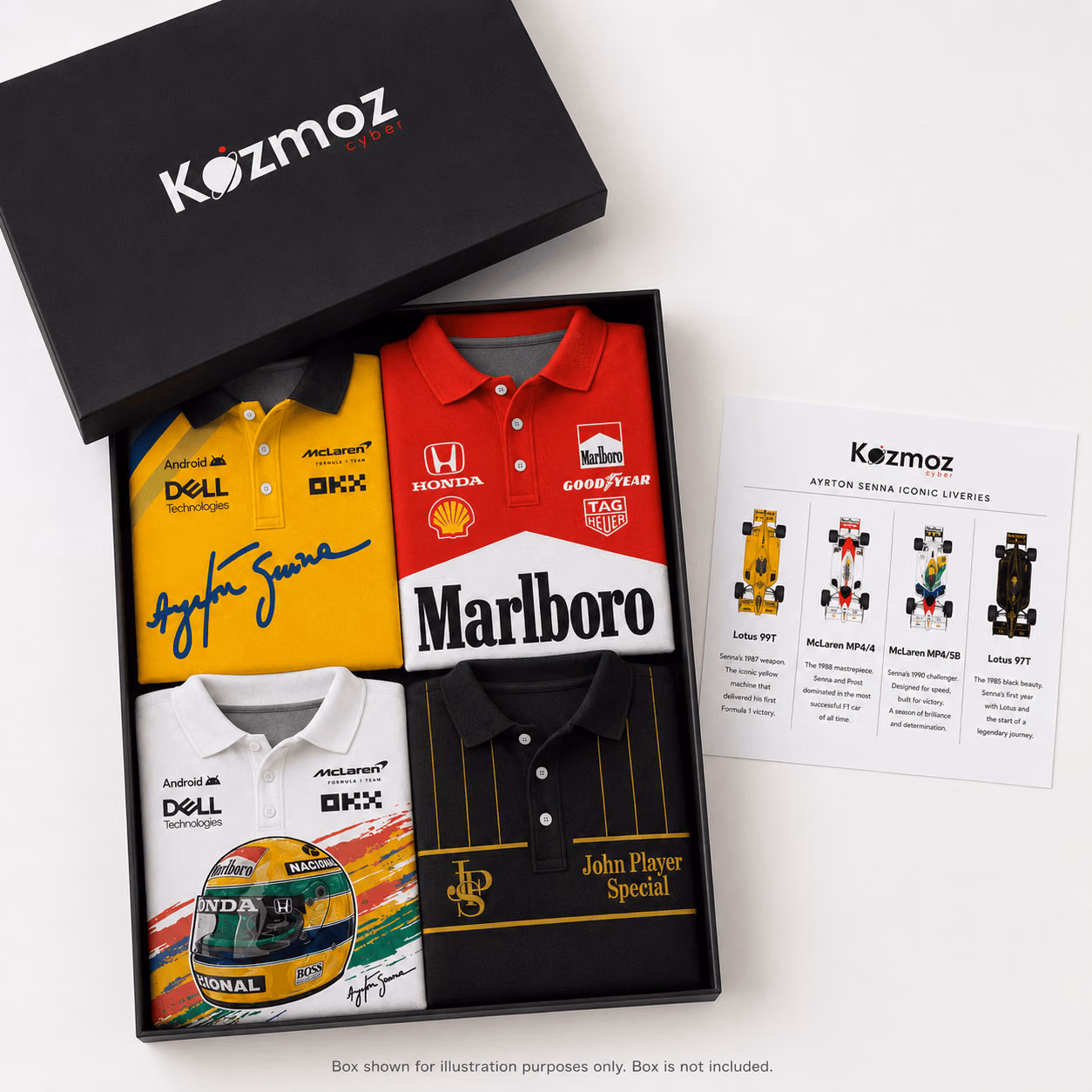 Alternative view of McLaren Senna F1 Polo Shirt Bundle - Perfect Racing Gift