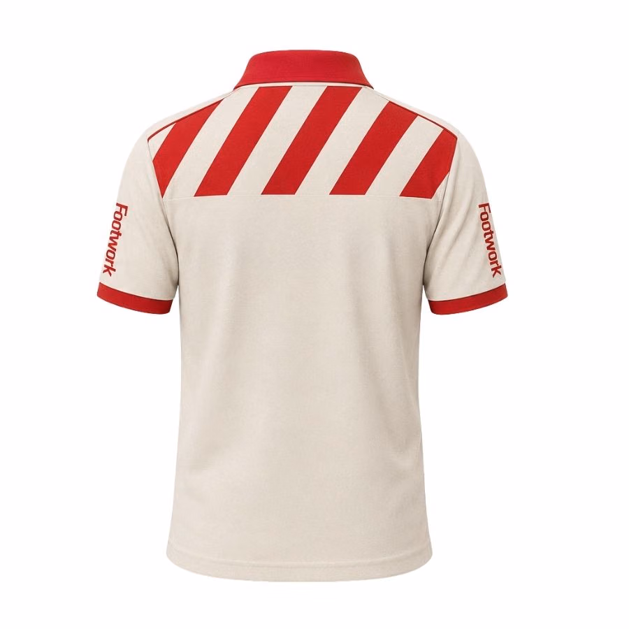 Michele Alboreto 1991 Race Worn Footwork Legend Driver Custom Polo Shirt - 4 Michele Alboreto 1991 Race Worn Footwork Legend Driver Custom Polo Shirt - Image 4