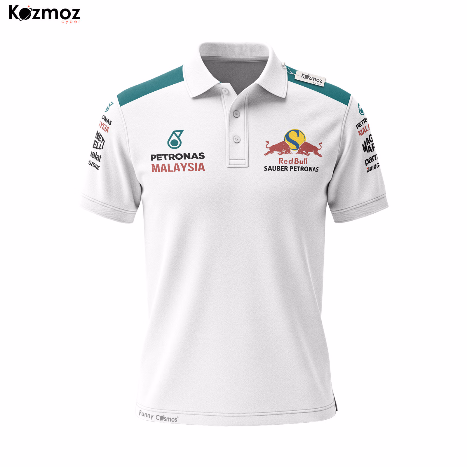 Alternative view of Mika Salo Polo Shirt 1997 - Red Bull Sauber Petronas