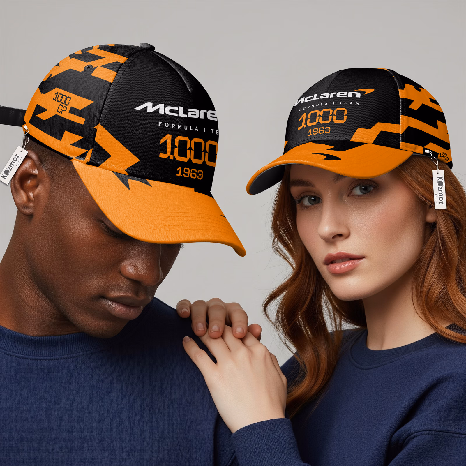 ML Team Racing Hat | Papaya Edition | Baseball Cap for Men & Women