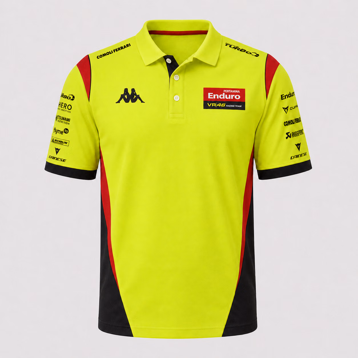 Alternative view of Morbido Diggia VR46 Racing Team 2026 Custom Polo Shirt