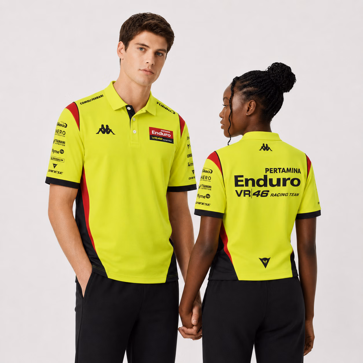 Morbido Diggia VR46 Racing Team 2026 Custom Polo Shirt