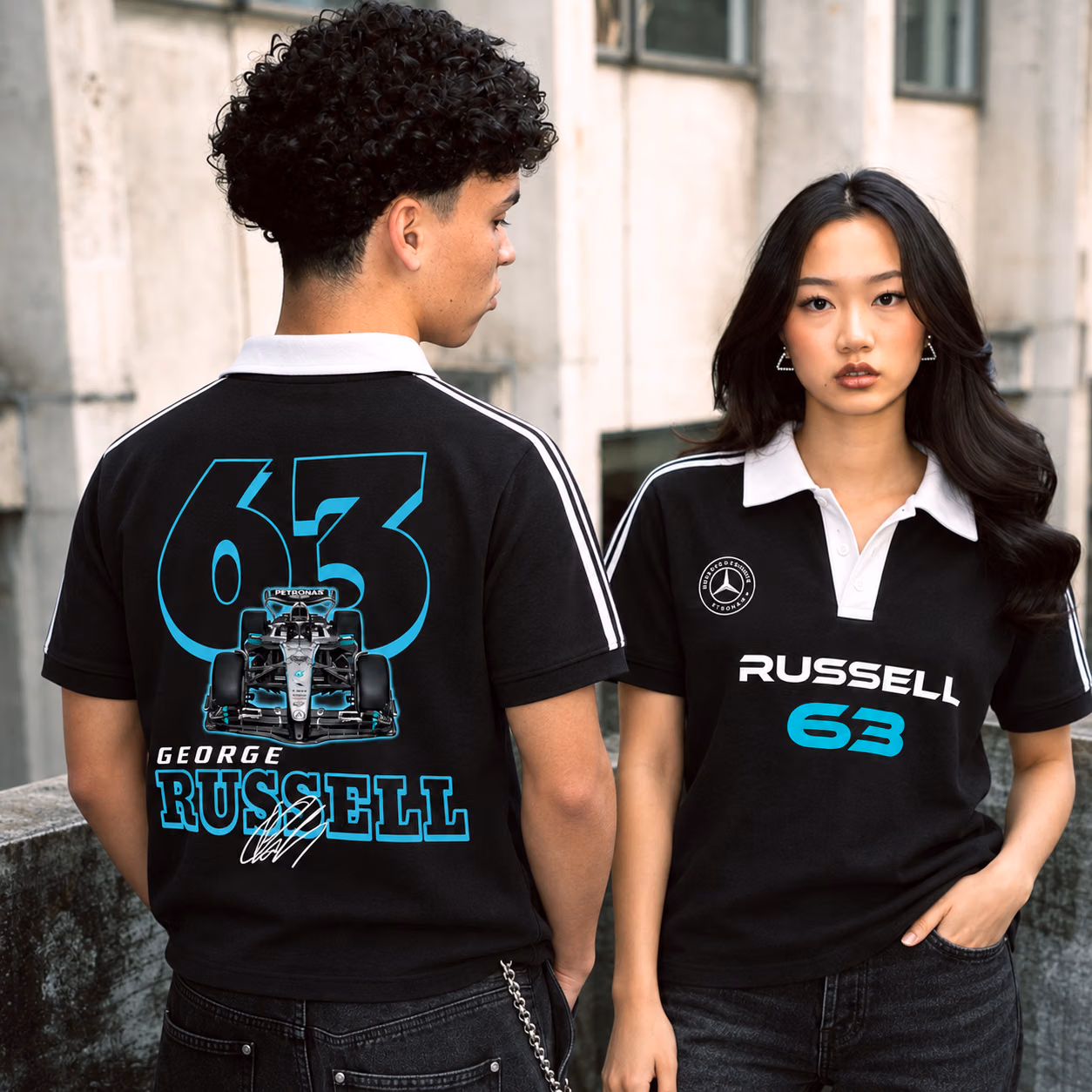 Mr. Saturday #63 Mer Team 2026 Custom Racing Polo Shirt