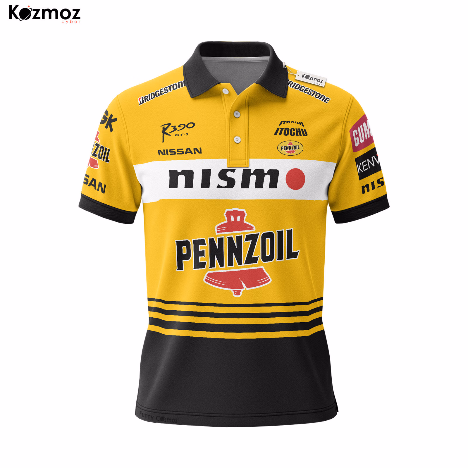 Alternative view of Nissan R390 GT1 Nismo Pennzoil Racing Polo