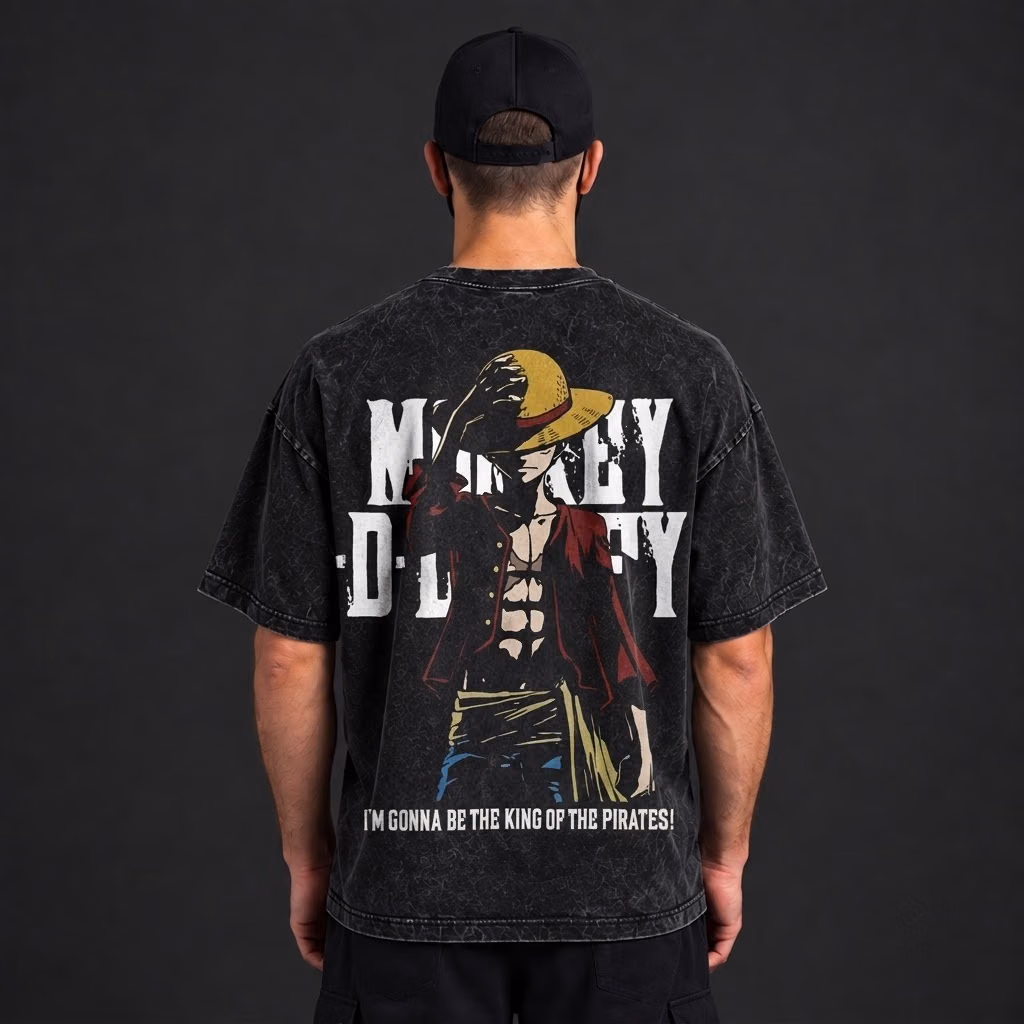 Alternative view of Ocean Rebel T-Shirt Cosplay Costume Pirate Era Chronicle Merch All Over Printed Shirts