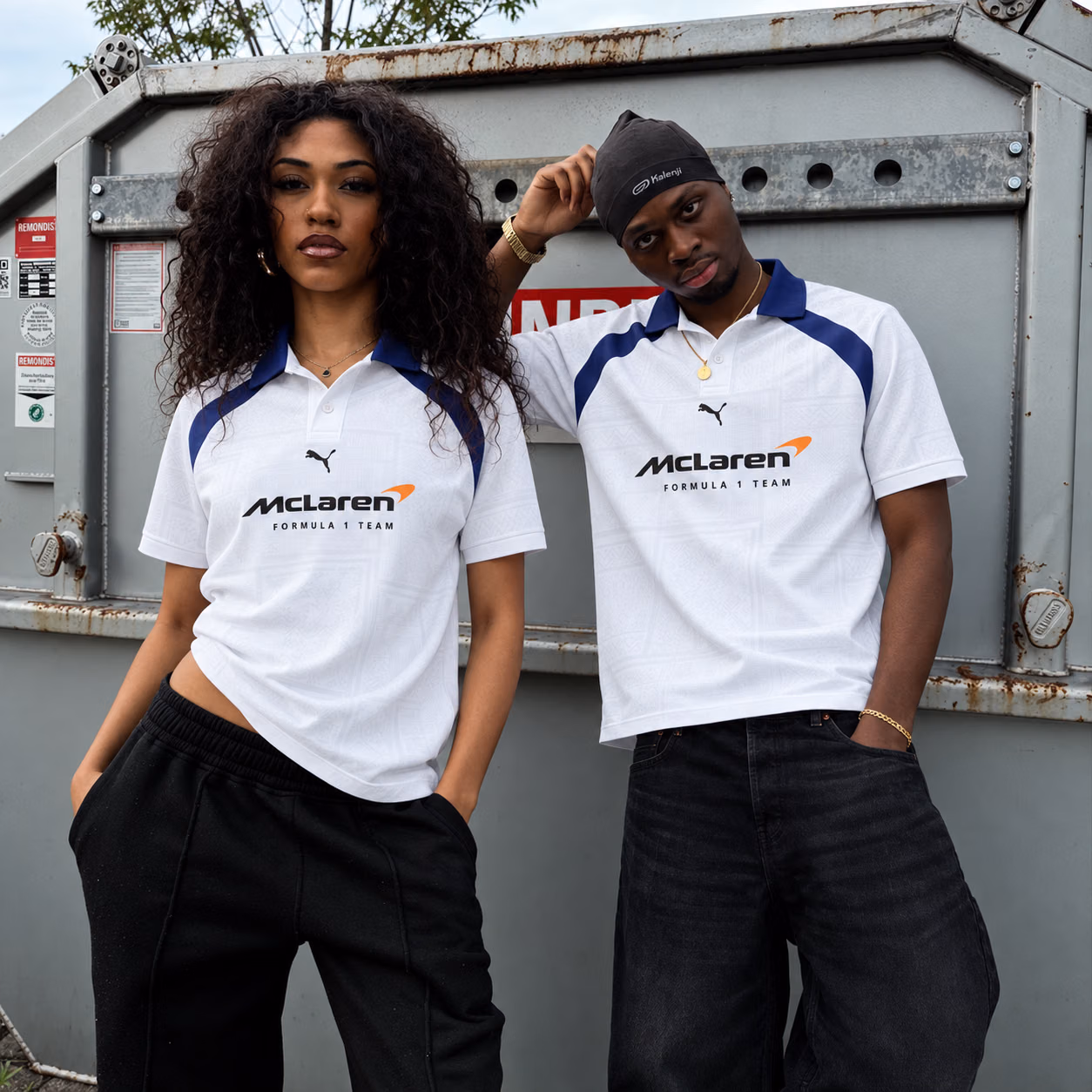 Papaya Team 2026 Singapore GP Custom Racing Polo