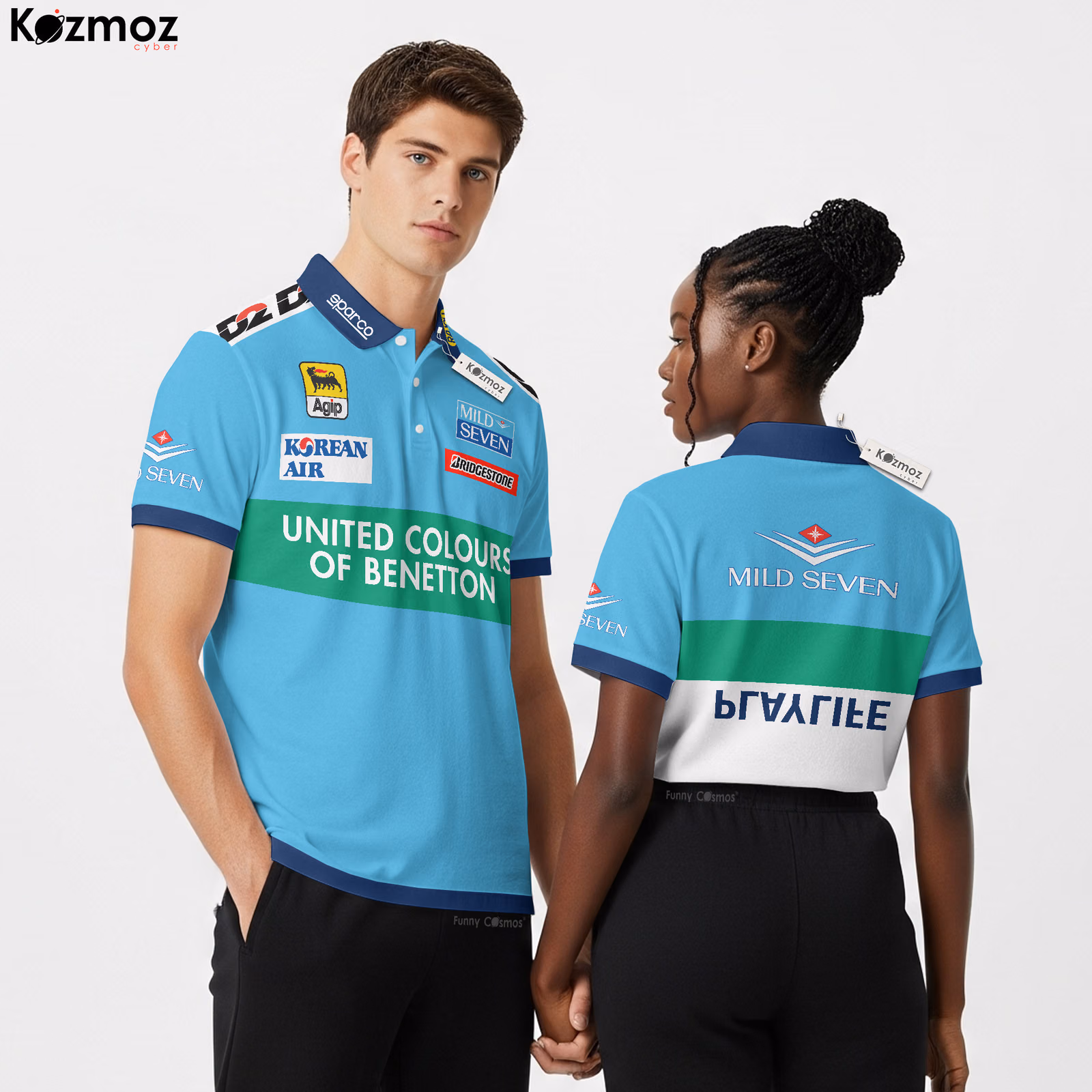 Polo Shirt 2001 Mild Seven Collection - Benetton Team - 2