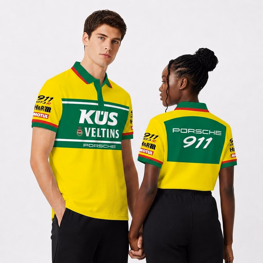 Porsch 911 GT3 R Manthey Racing 2026 Custom Racing Polo