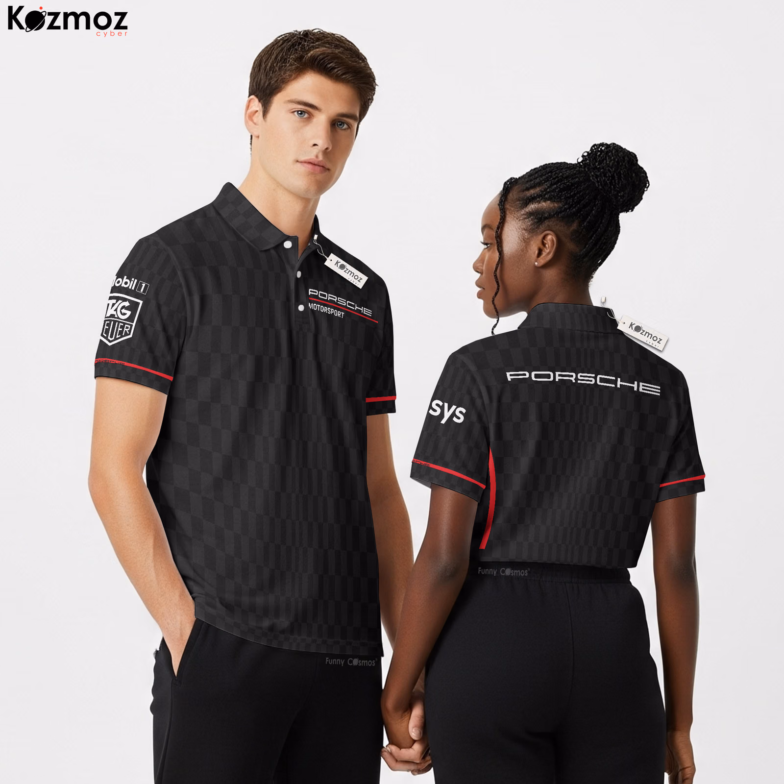 Porsh Racing Polo - Red Line Teamwear Motorsport