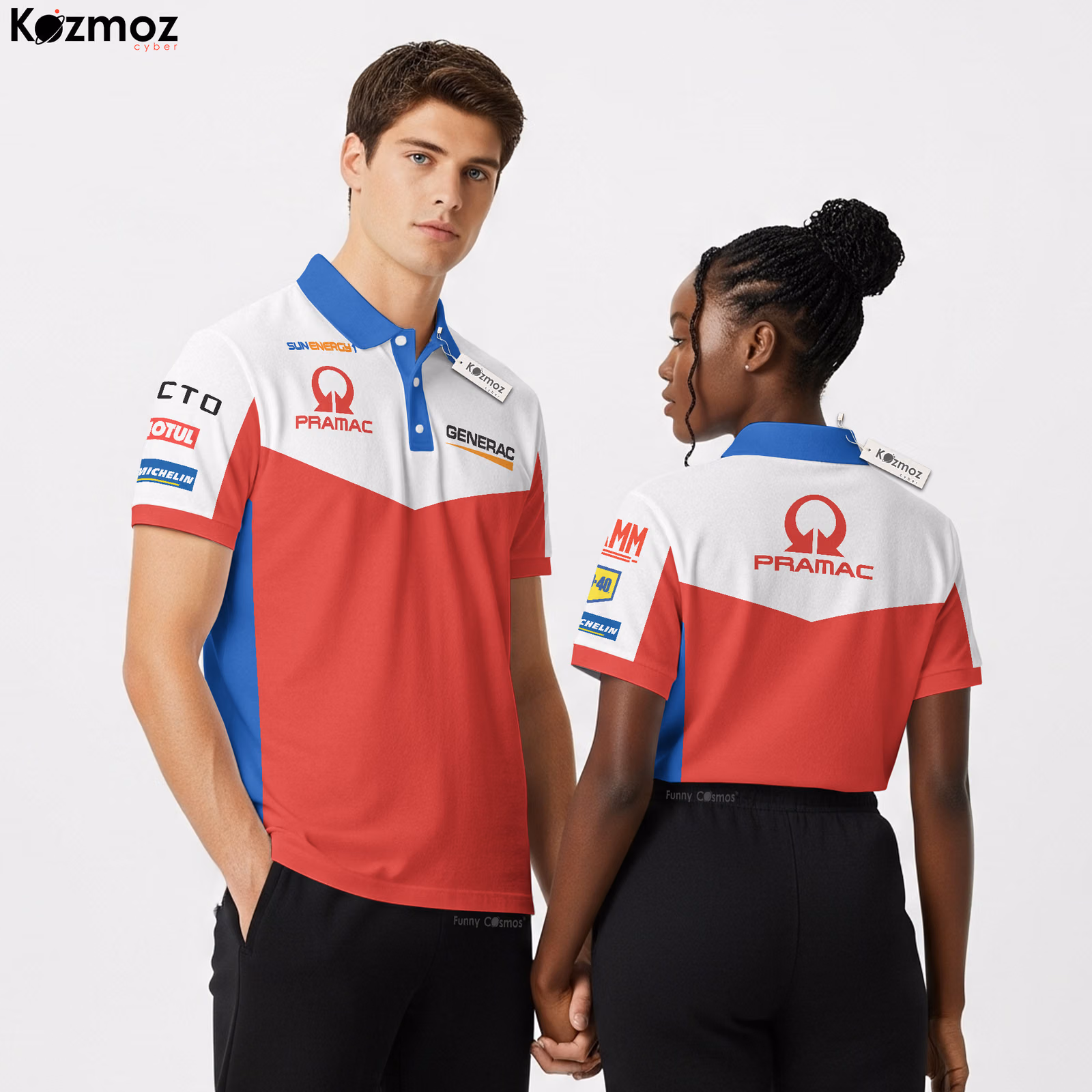 Pramac Racing Polo Shirt 2022 Ducati Collection - Pramac Racing Team