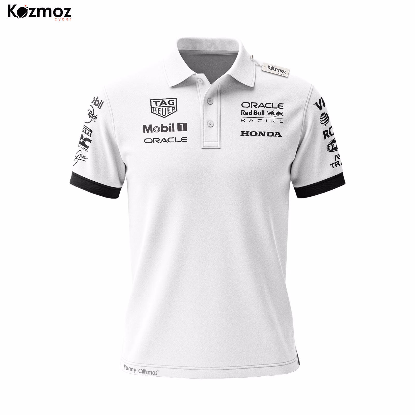 Alternative view of Red Bull 2025 Custom Racing Polo Shirt ORB Polo Team