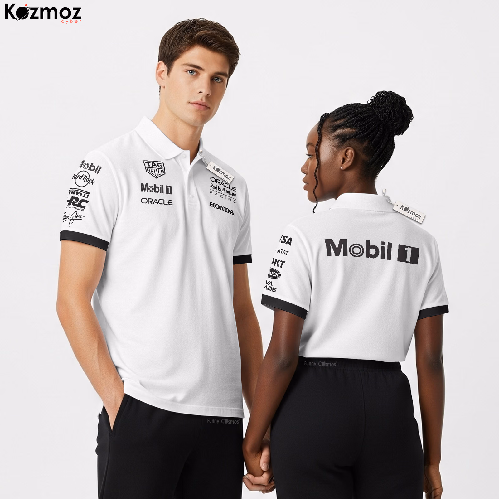 Red Bull 2025 Custom Racing Polo Shirt ORB Polo Team