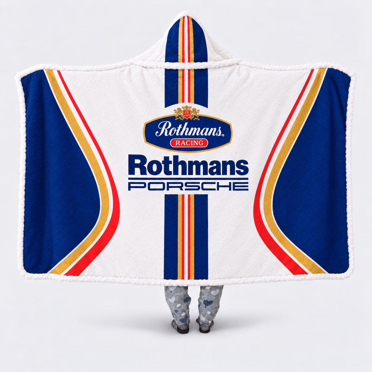 Alternative view of Rothmans Racing Team Custom Planket Hoodie