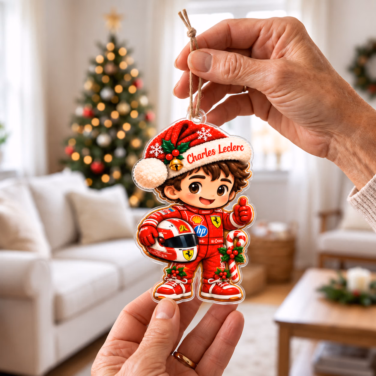 Alternative view of Saint Charles #16 Edition Christmas Ornament