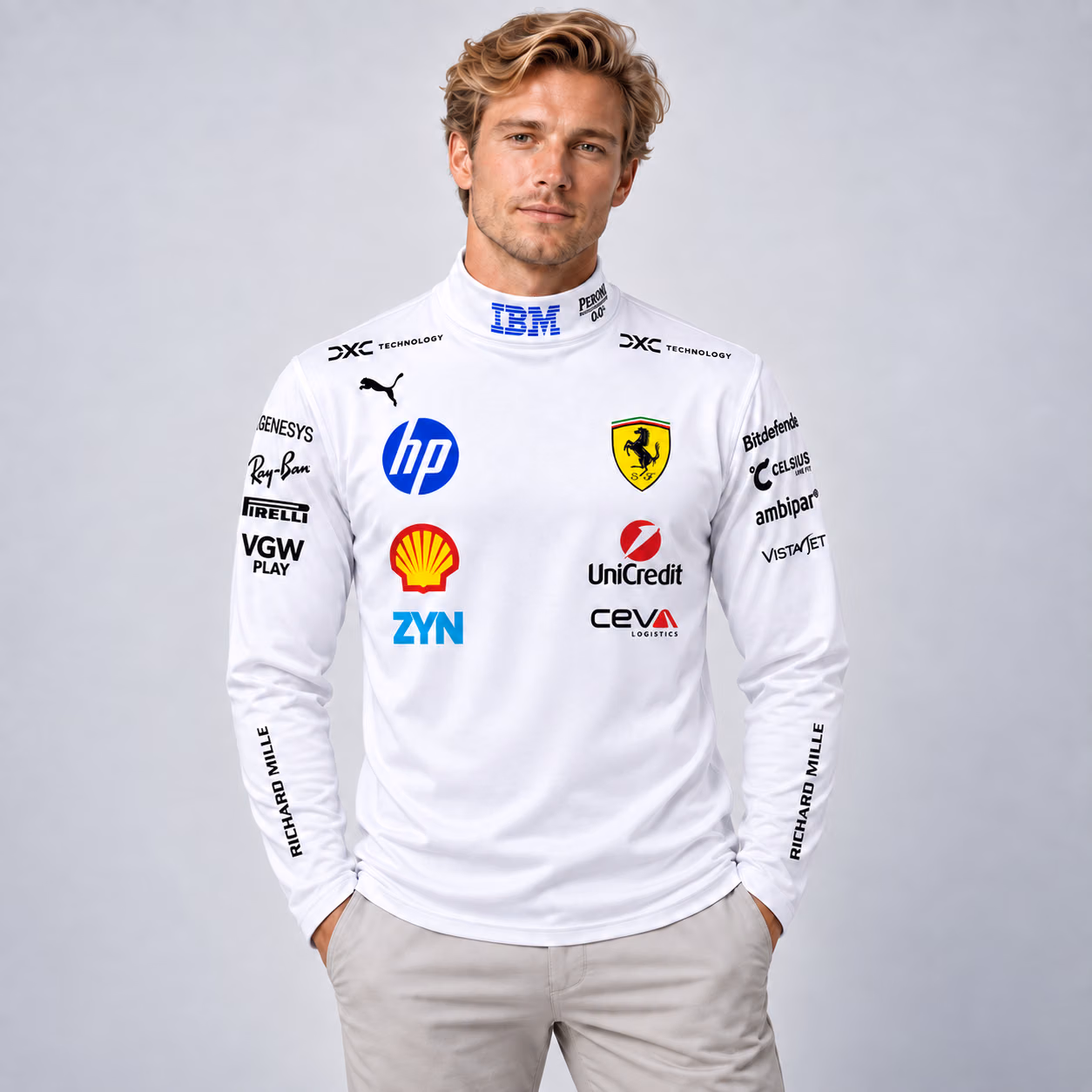 Saint Charles #16 Racing Inspired Long Sleeve Shirt