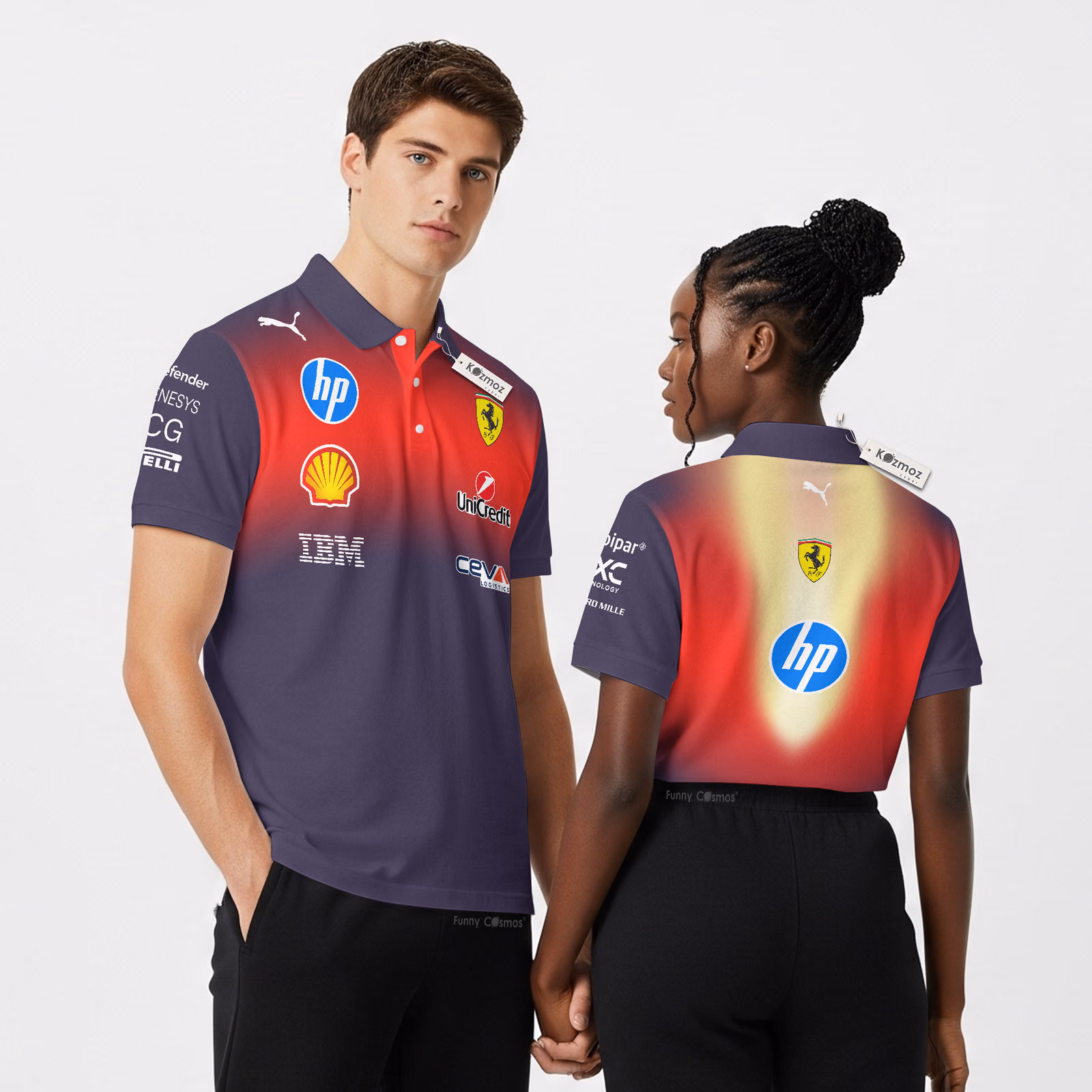 Scu Fer HP China GP 2026 Custom Polo Shirt