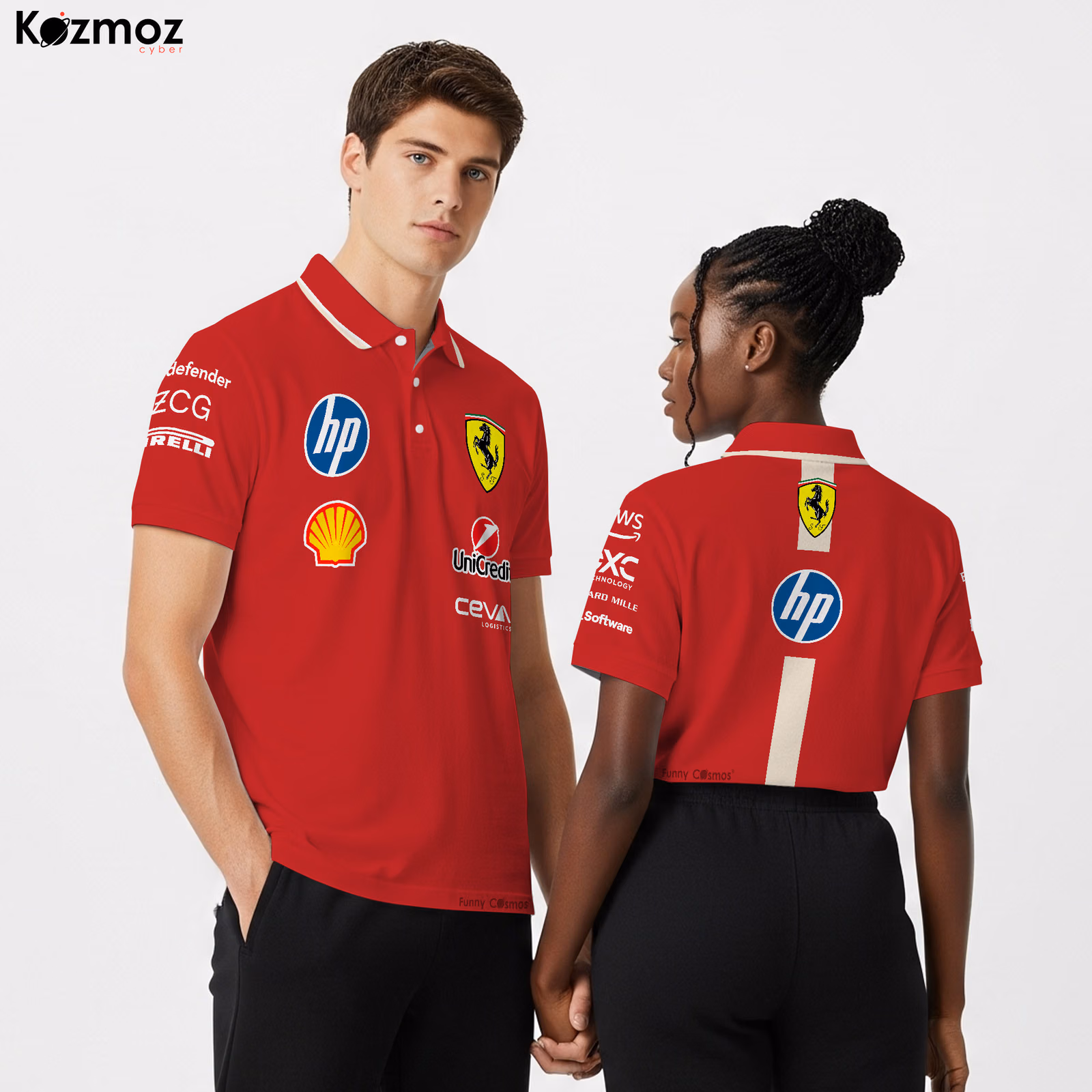 SF 2025 Racing Polo Shirt China GP Polo Team