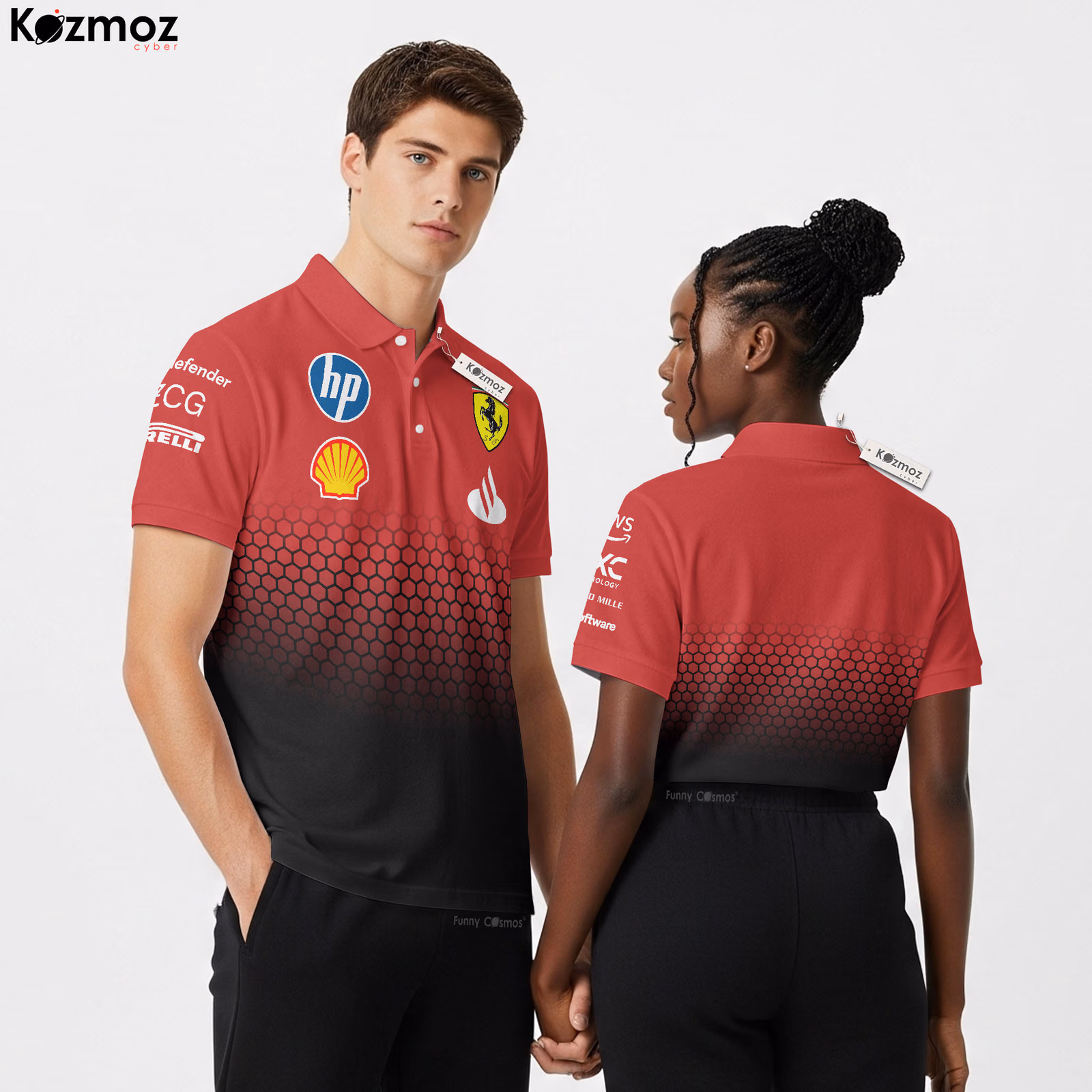 SF Racing Shirt Polo - Race-Inspired Apparel Tee