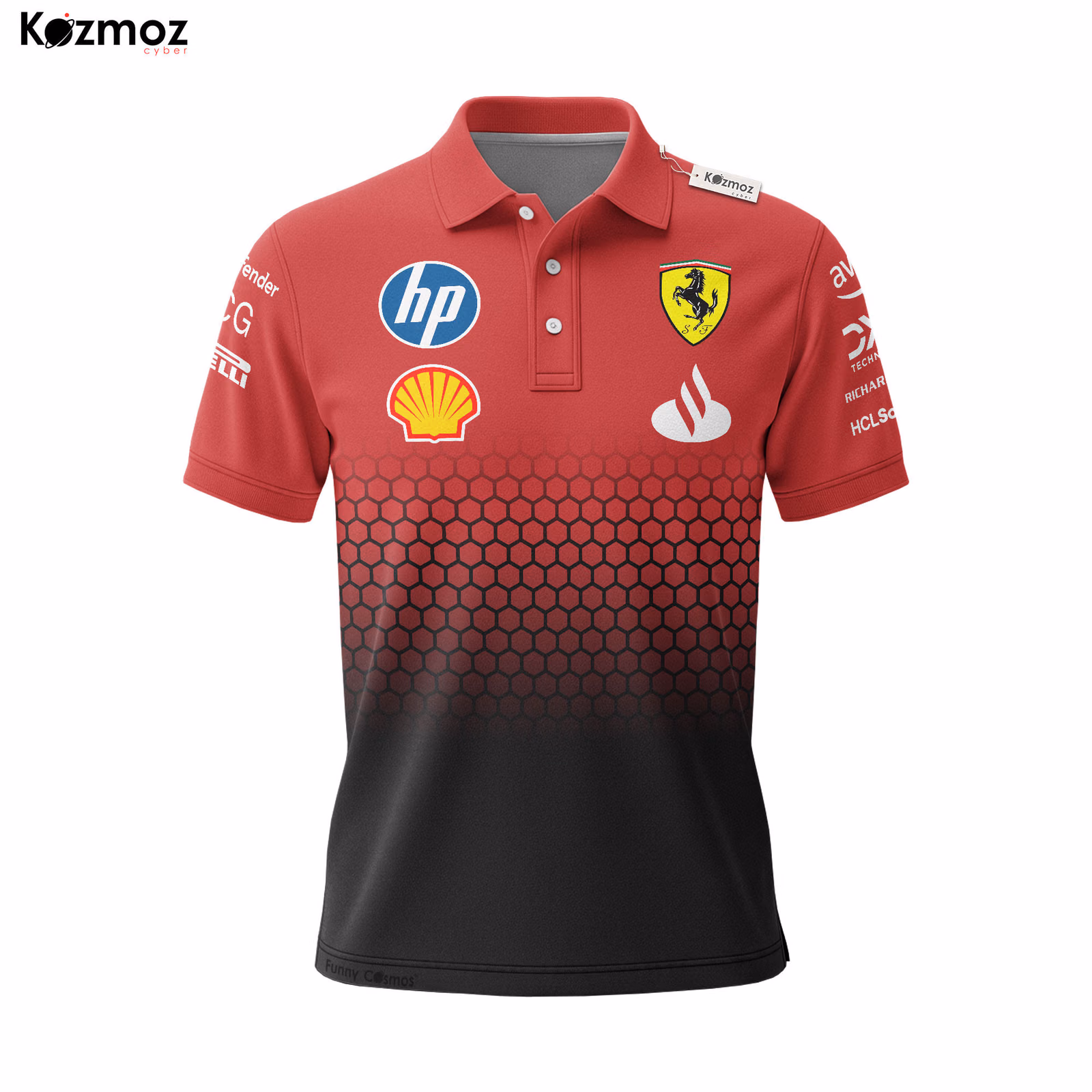 Alternative view of SF Racing Shirt Polo - Race-Inspired Apparel Tee