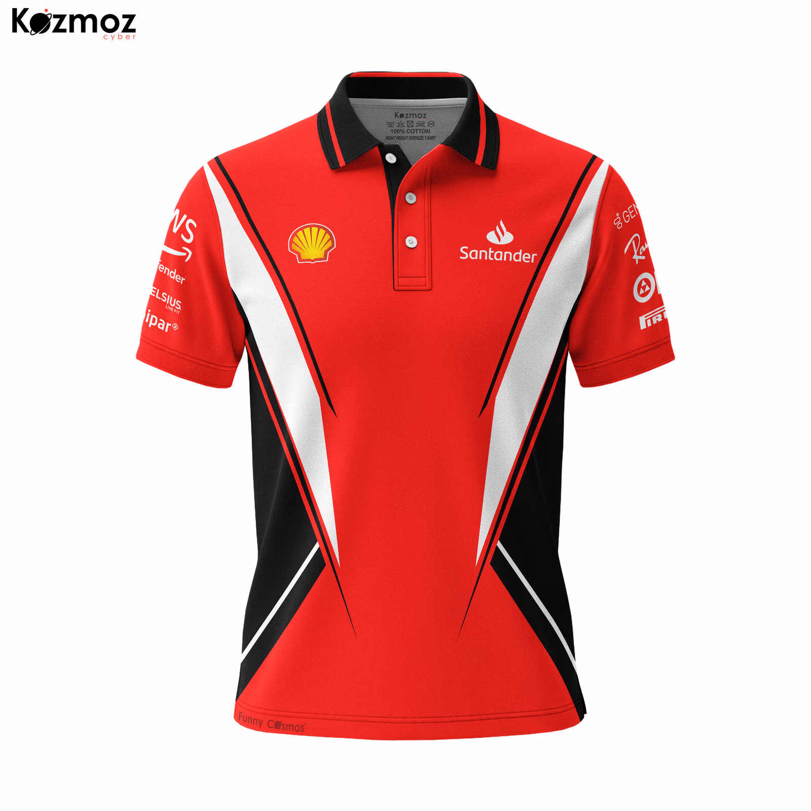 Alternative view of SF Racing Polo Shirt SF-24 Livery SF Polo Team