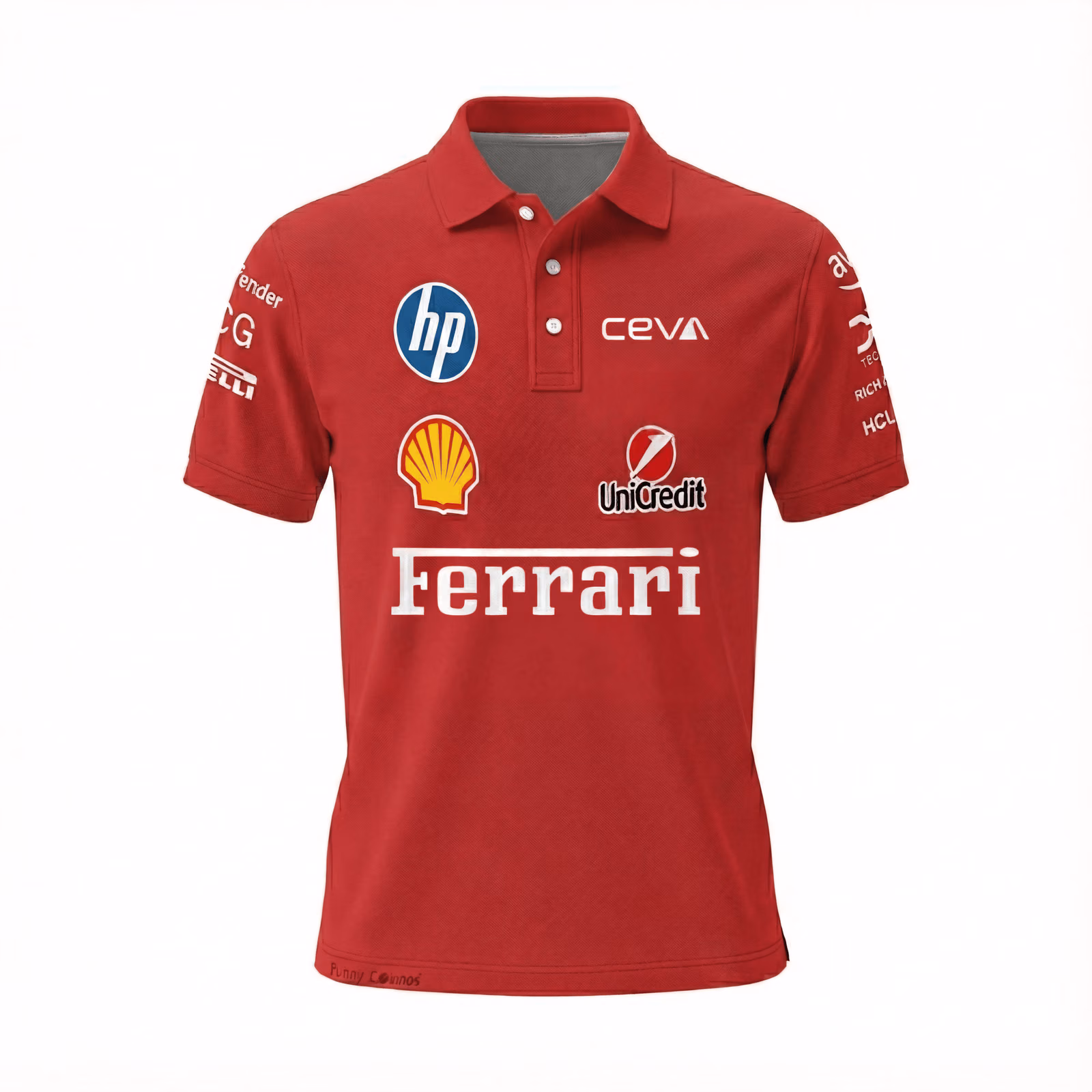 Alternative view of SF Racing Polo Shirt HP 2025 Team Polo