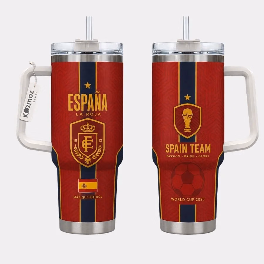 Alternative view of Spain World Cup 2026 World Champions – Tumbler Stainless Steel