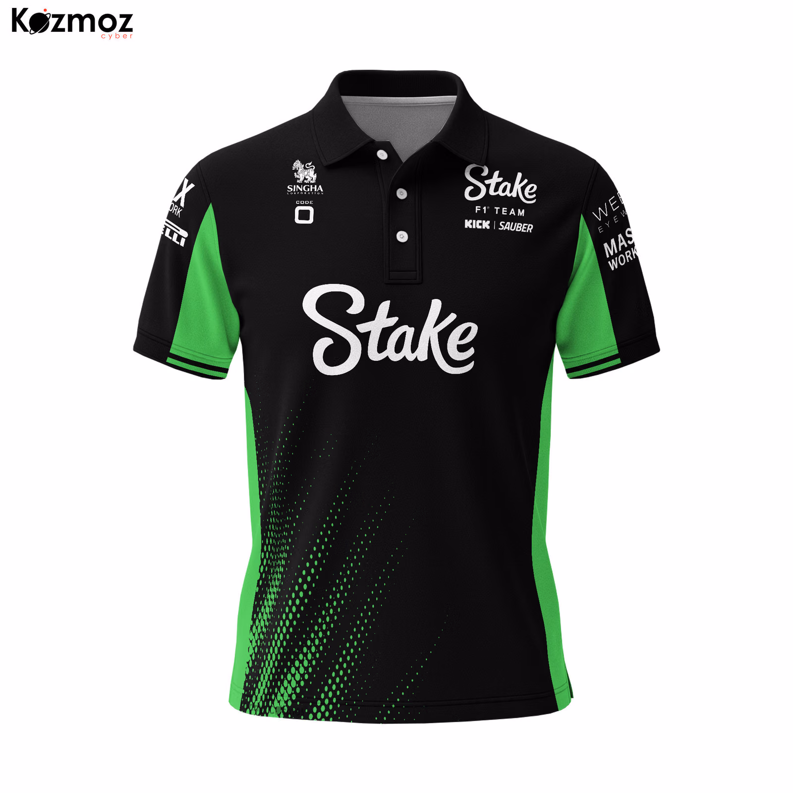 Alternative view of Stake 2025 Racing Polo Shirt Kick Sauber Polo Team