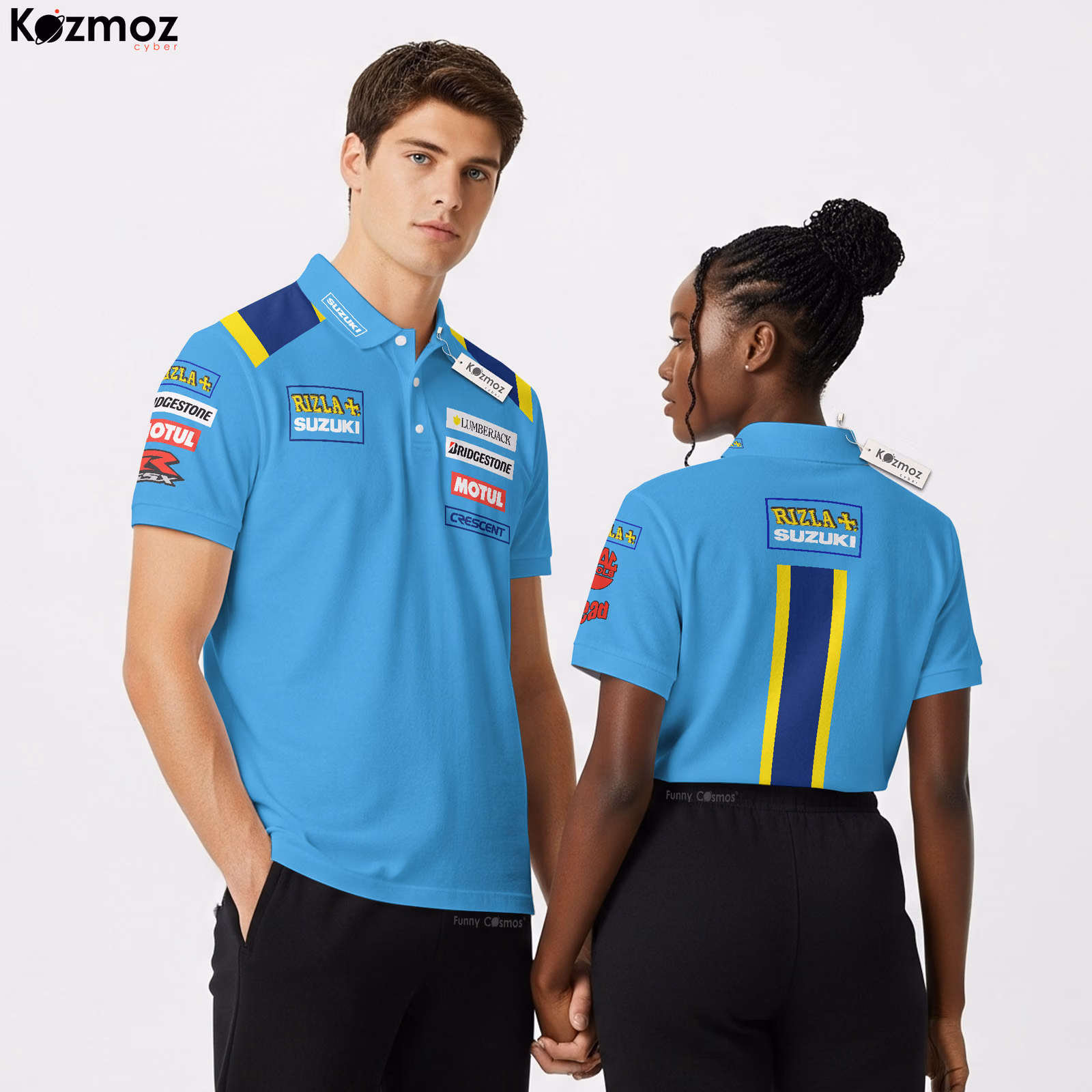 Suzuki Rizla Racing Polo - MotoGP Teamwear Shirt - 2