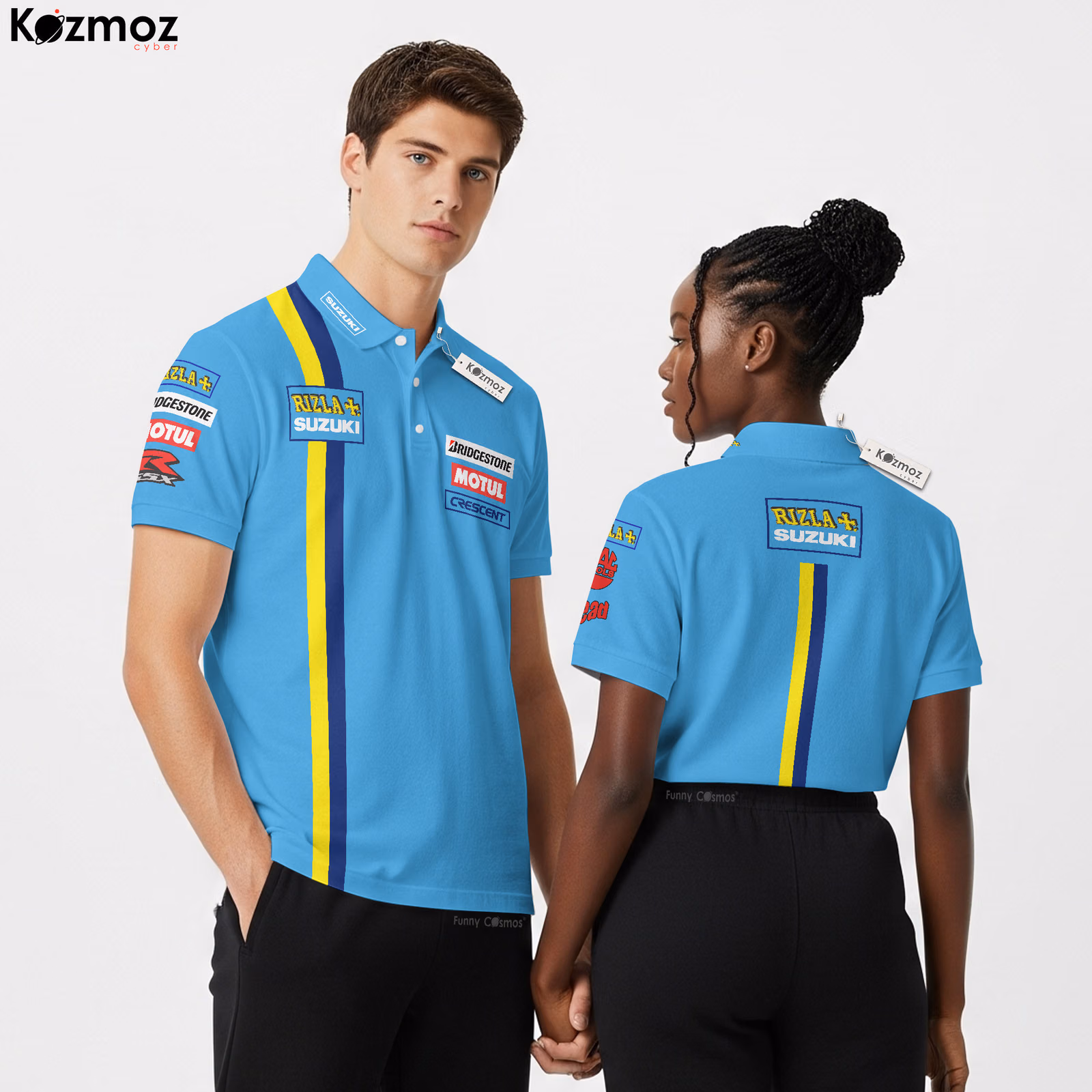 Suzuki Rizla Racing Polo - Plus MotoGP Teamwear Shirt
