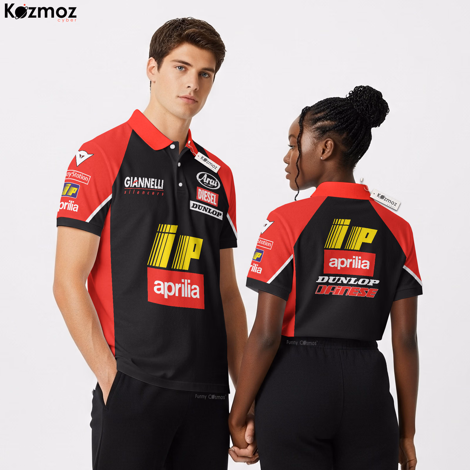 Tetsuya Harada Polo Shirt - Aprilia MotoGP