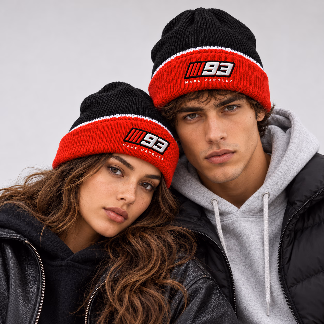 The Ant #93 Black Red Motorsport Inspired Racing Beanie Hat