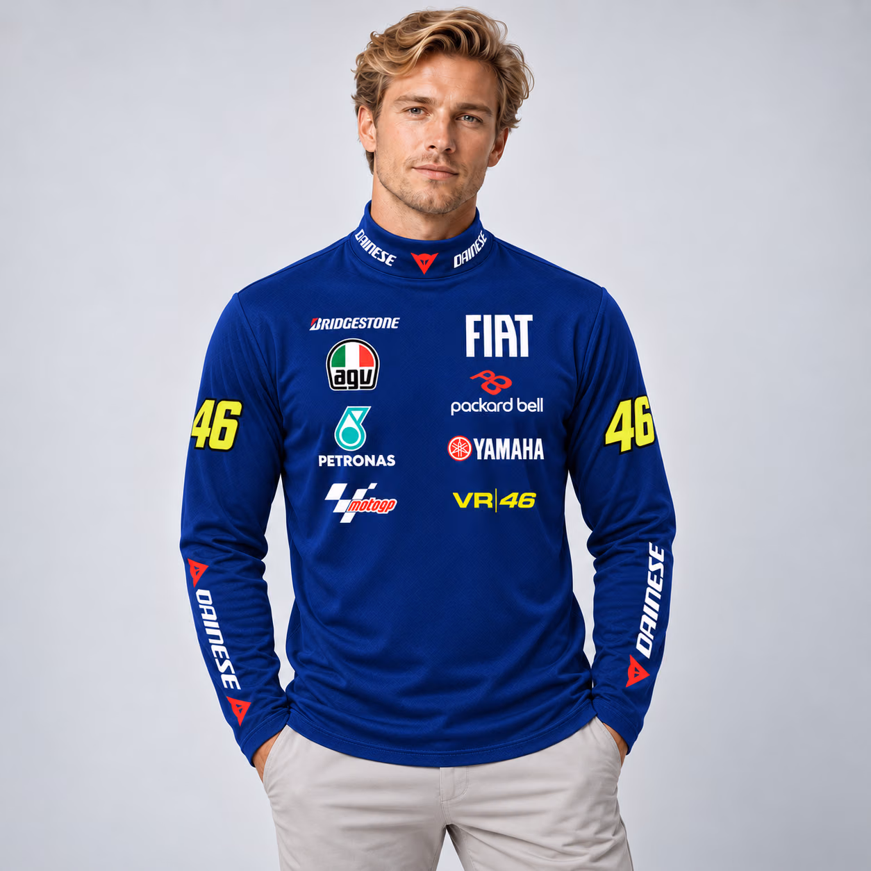 The Doctor #46 Racing Inspired Long Sleeve Shirt