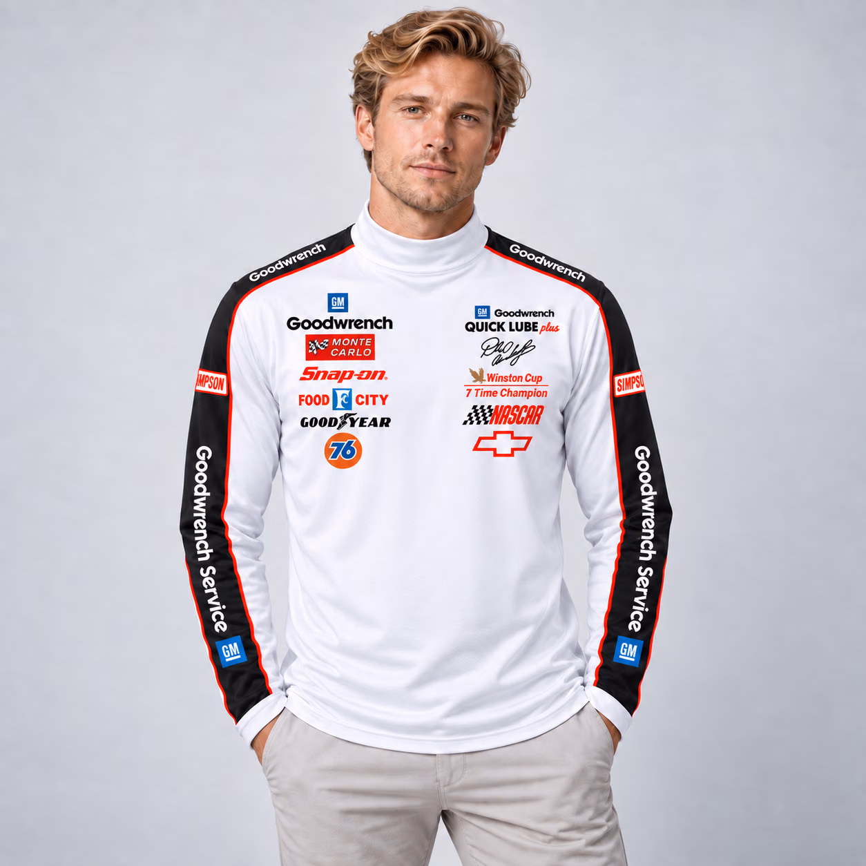 The Intimidator #3 Racing Inspired Long Sleeve Shirt