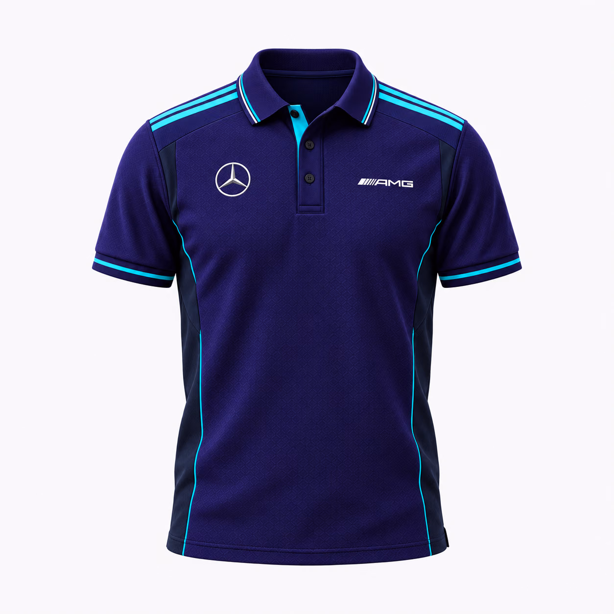 Alternative view of The Italian Sensation #12 Mer Team Custom Racing Polo Shirt