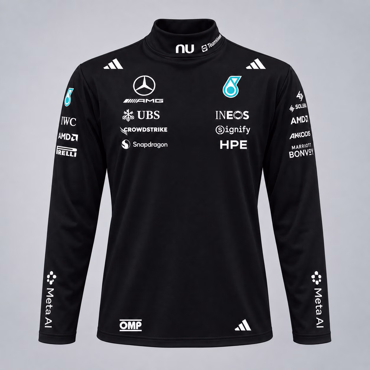 Alternative view of The Italian Sensation #12 Racing Inspired Long Sleeve Shirt