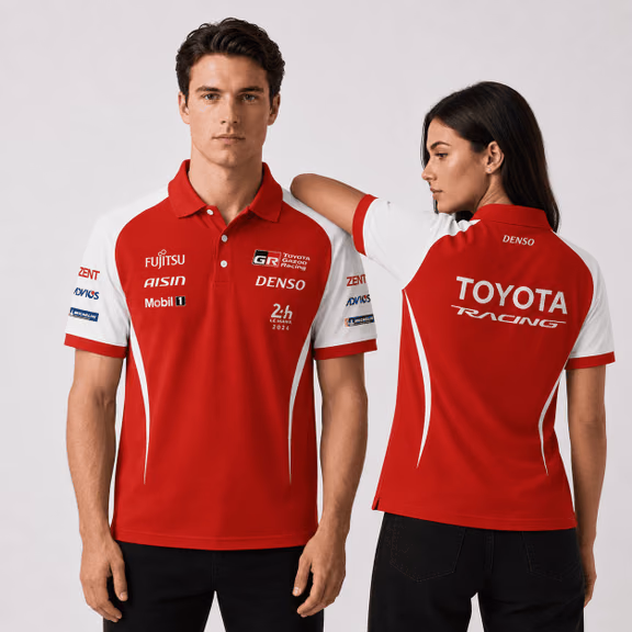 Toyo Hypercar Le Man 24h WEC 2026 Custom Polo Shirt