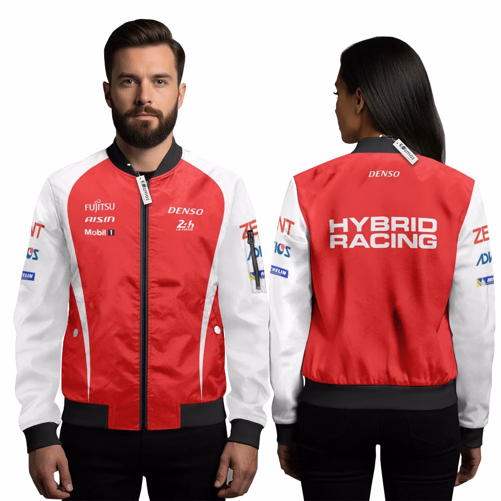 Toyo Hypercar Le Man 24h WEC 2026 Custom Raicng Bomber Jackets