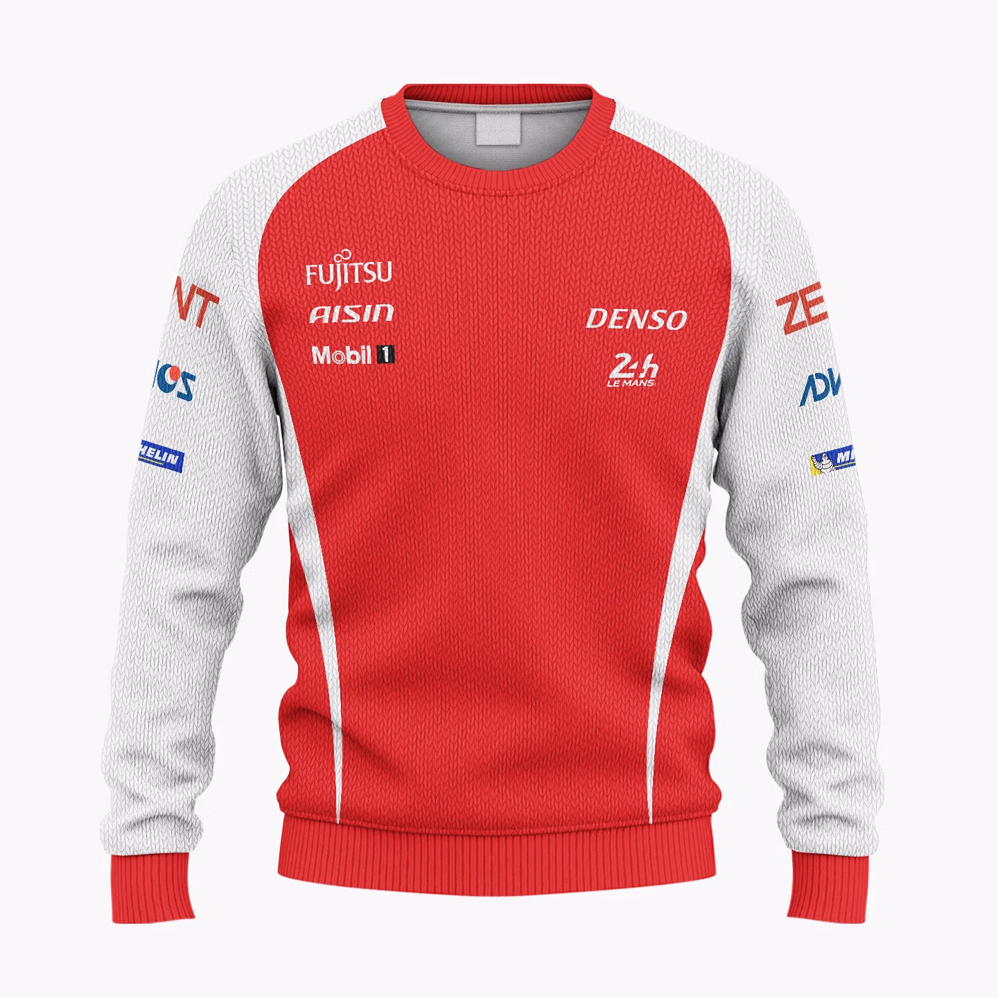 Alternative view of Toyo Hypercar Le Man 24h WEC 2026 Racing Ugly Christmas Sweater