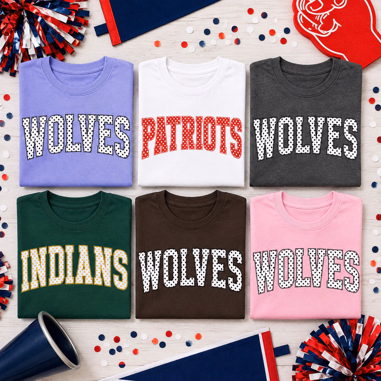 Cute Custom College Shirt - Trendy Game Day School Spirit Tee