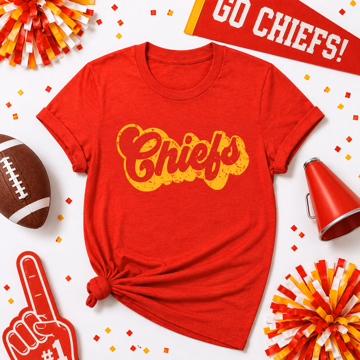Custom College Spirit T-Shirt - Groovy Wavy Mascot Graphic Tee 5 Custom College Spirit T-Shirt - Groovy Wavy Mascot Graphic Tee - Image 5