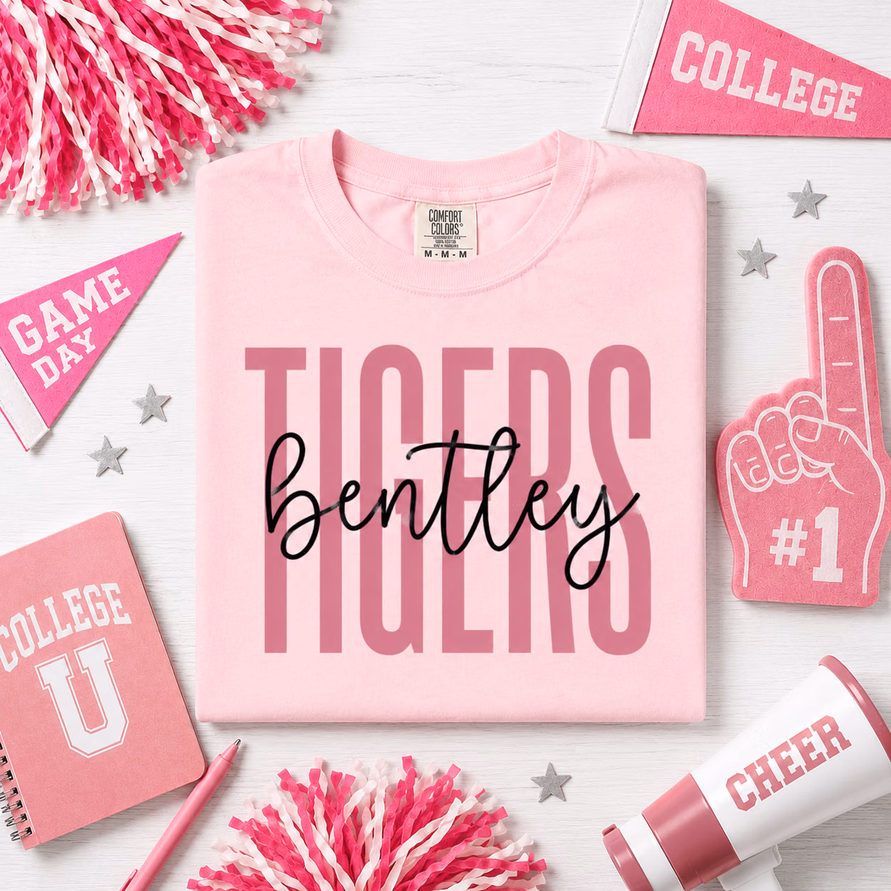 Custom College T-Shirt - Personalized Mascot Game Day Tee 8 Custom College T-Shirt - Personalized Mascot Game Day Tee - Image 8