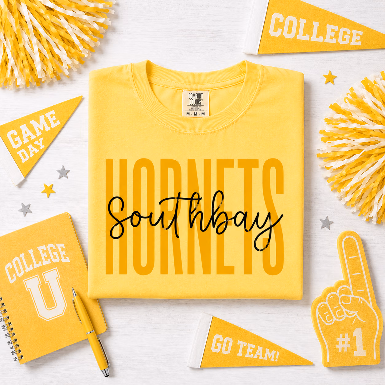 Custom College T-Shirt - Personalized Mascot Game Day Tee 5 Custom College T-Shirt - Personalized Mascot Game Day Tee - Image 5