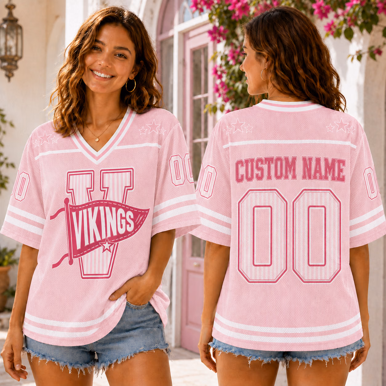 Custom College Football Jersey - Trendy Pennant Game Day Shirt 9 Custom College Football Jersey - Trendy Pennant Game Day Shirt - Image 9