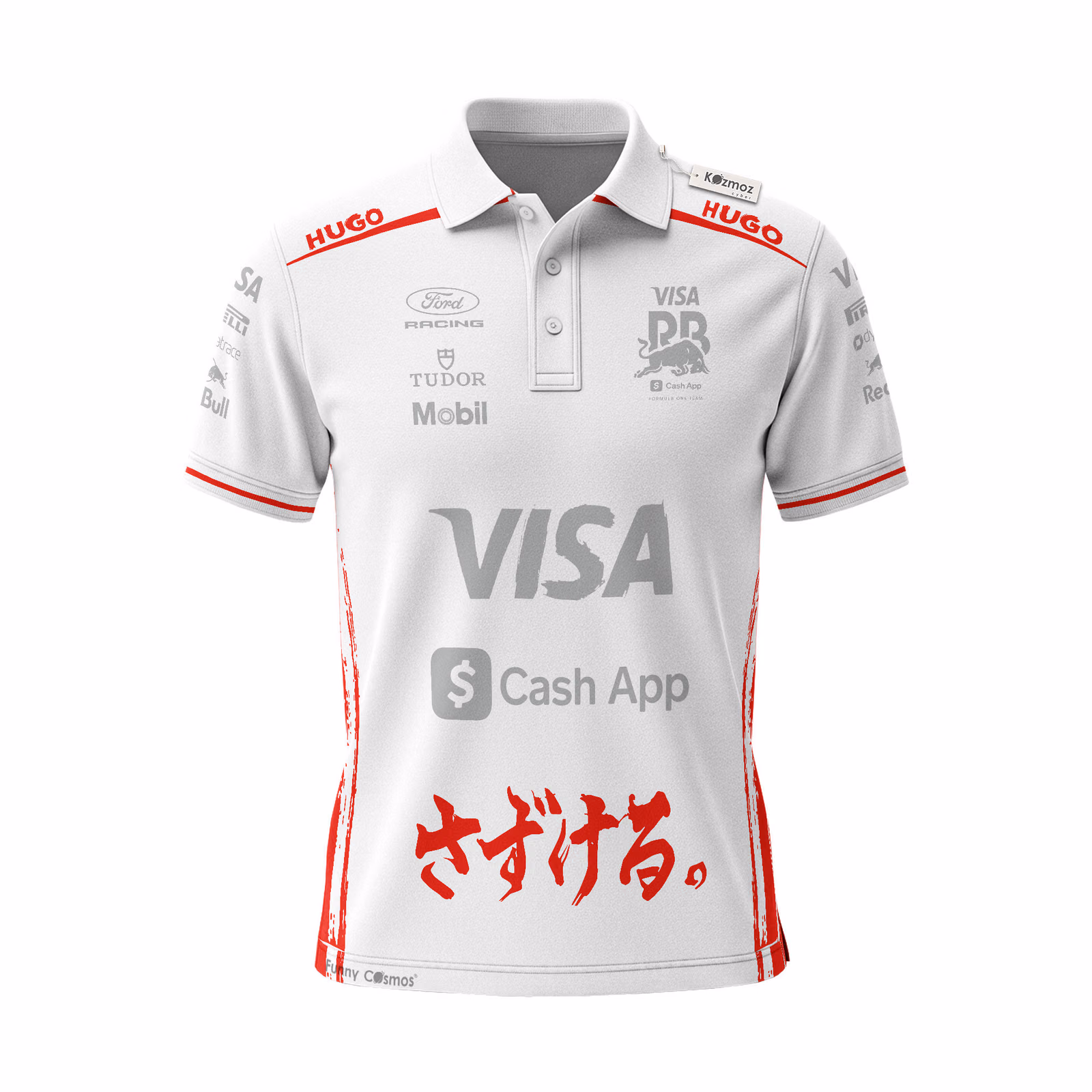 Alternative view of VCA RB F1 Special Edition GP Japan 2026 Custom Polo Shirt