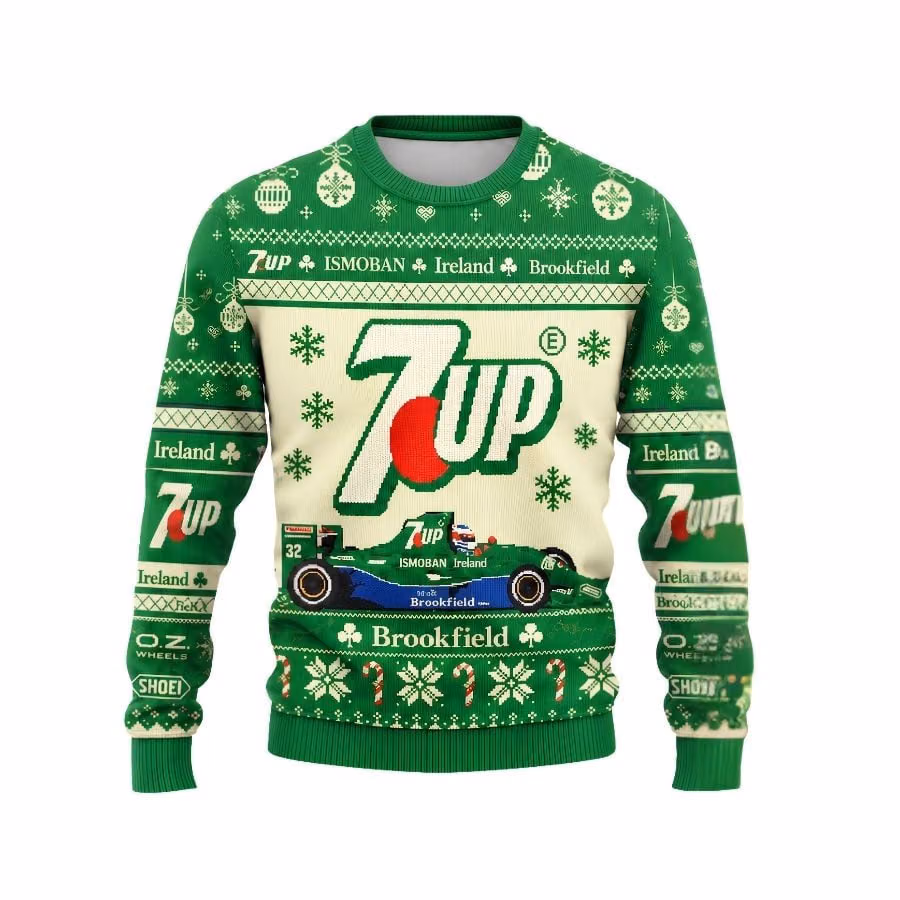 Alternative view of Vintage Jordan 191 1991 - Racing Ugly Christmas Sweater