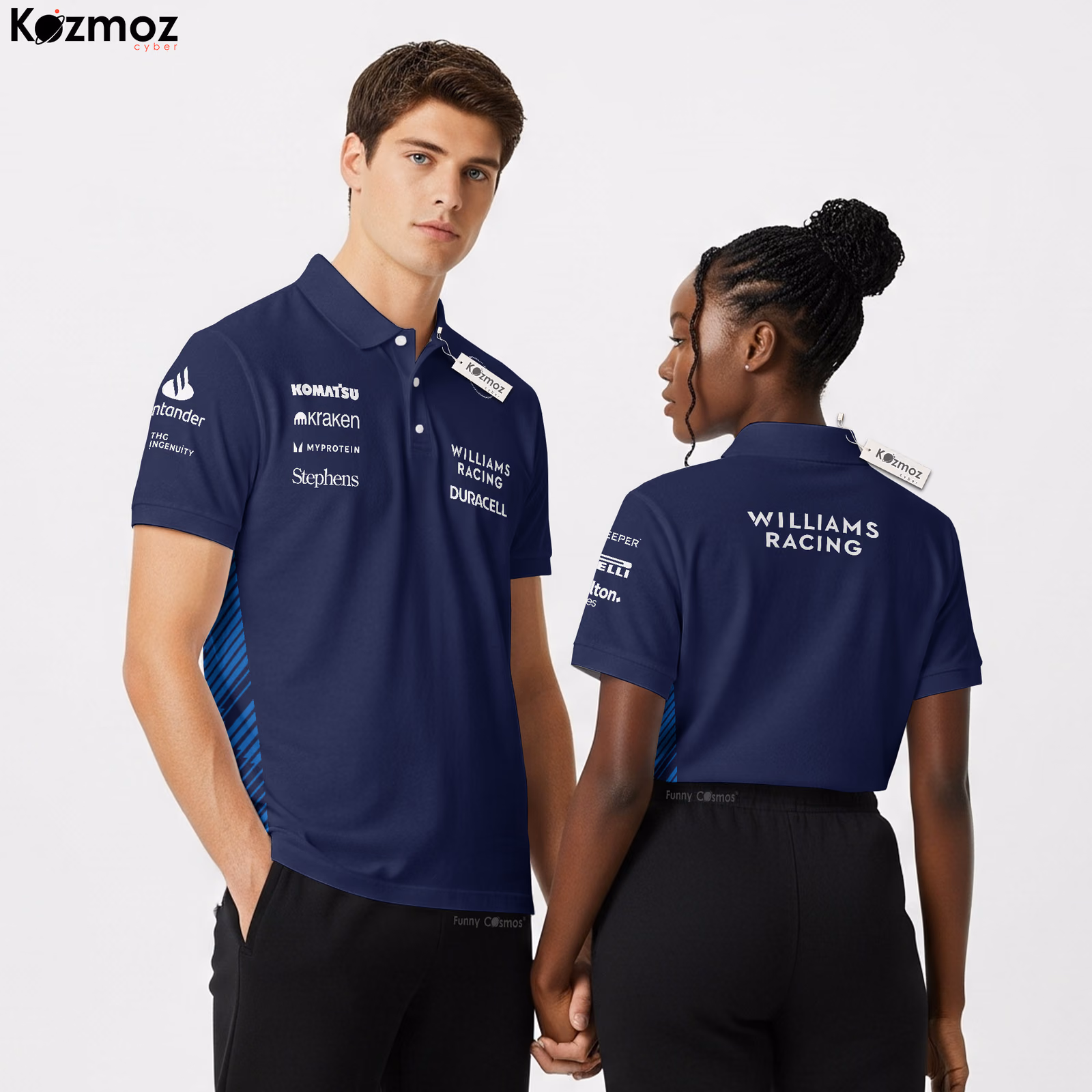 Williams Racing Polo Shirt 2025 Collection - Williams Team